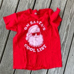Kids Christmas bundle: Santa t-shirt, dinosaur, gingerbread man, pajamas